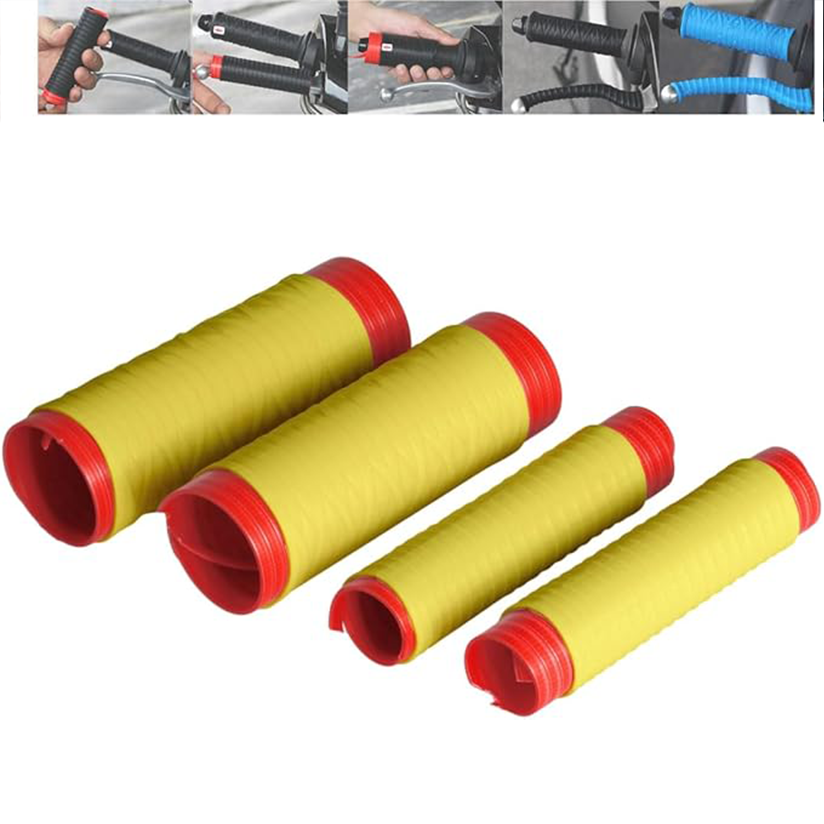 Universal silicone handlebar covers, brake levers, and grips