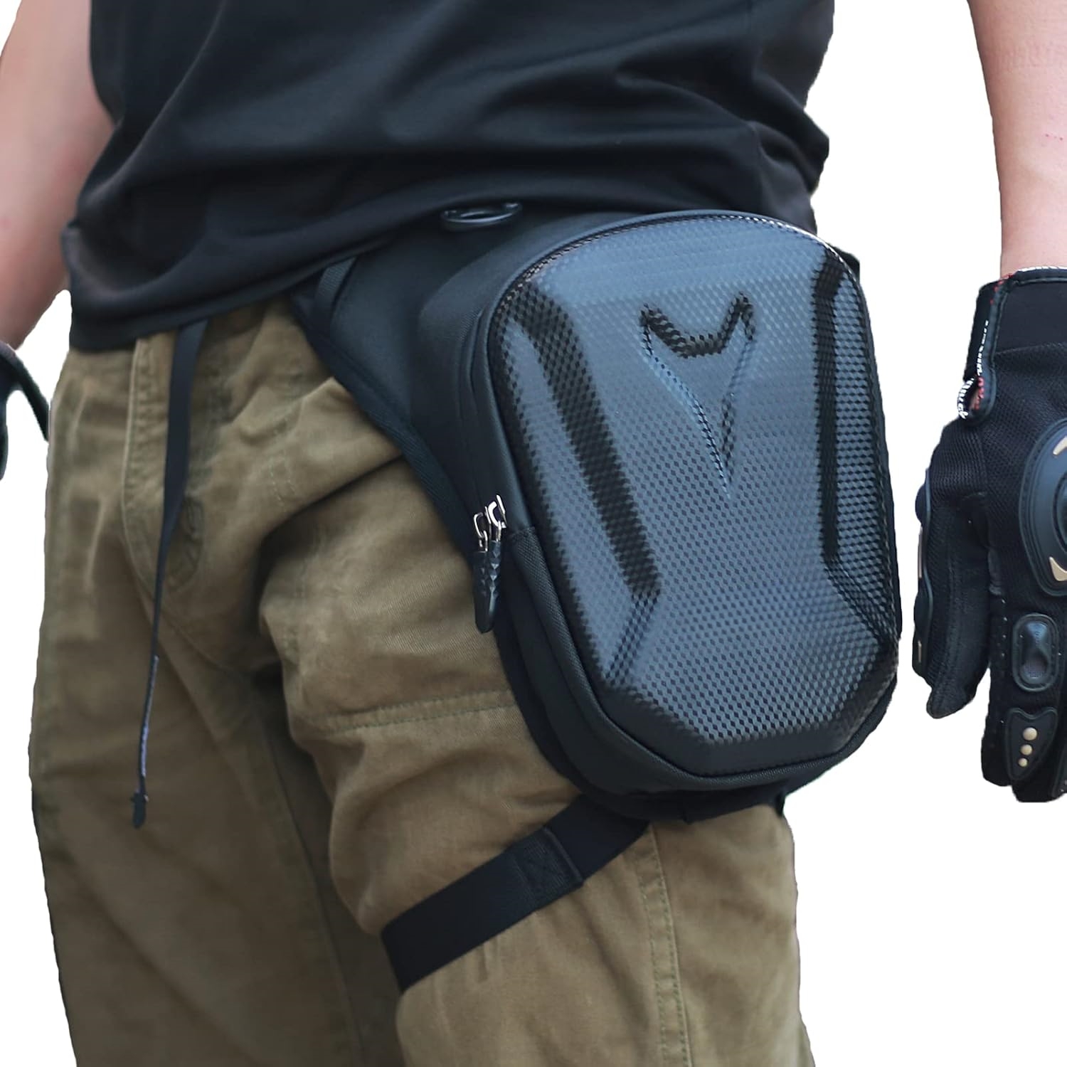 The All-Terrain Convertible Bag: Tactical Thigh & Waist Pack for Biking & Adventure