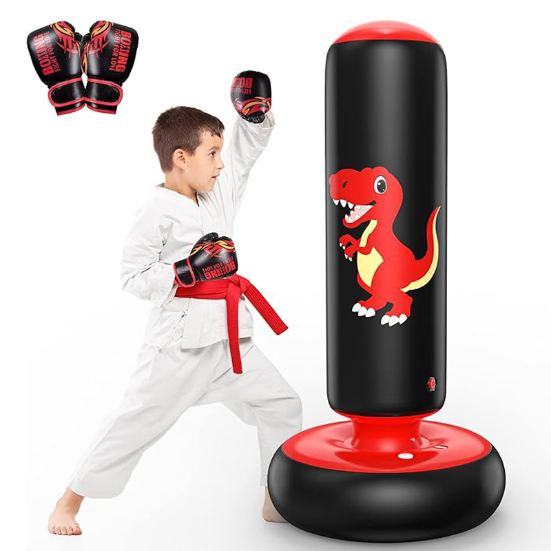 Inflatable punching bag, 48-inch stable inflatable punching bag