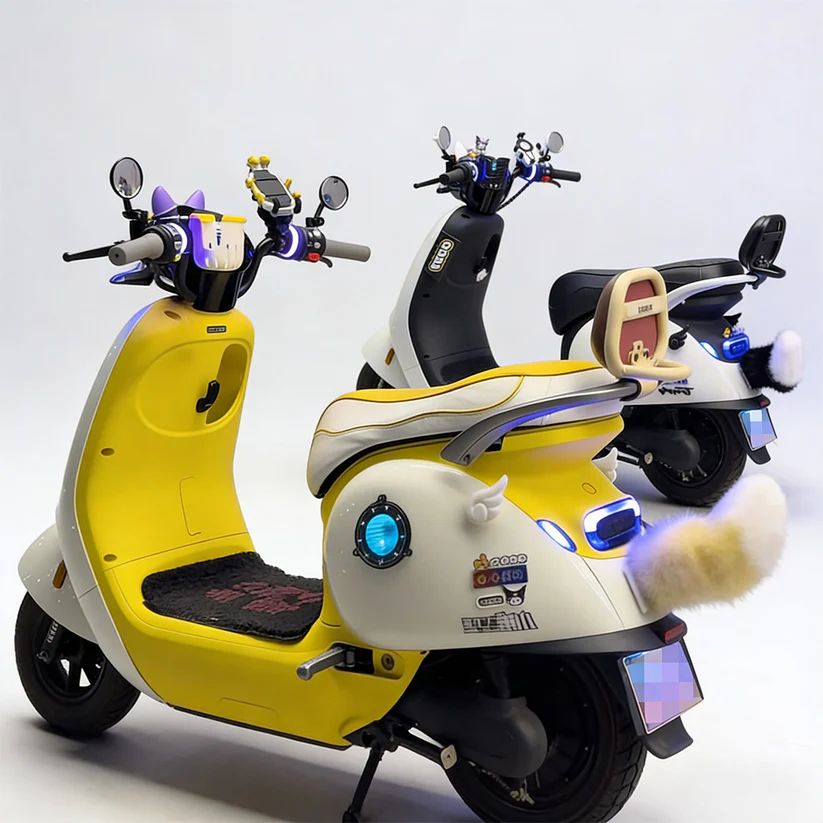 Revitalise your electric bicycle: Remote-controlled dynamic tail accessory