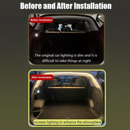 Wireless Trunk Ambient Light Strip – Automatic Motion-Sensor Cargo Lighting