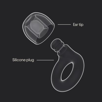 Reusable Silicone Noise-Reducing Earplugs