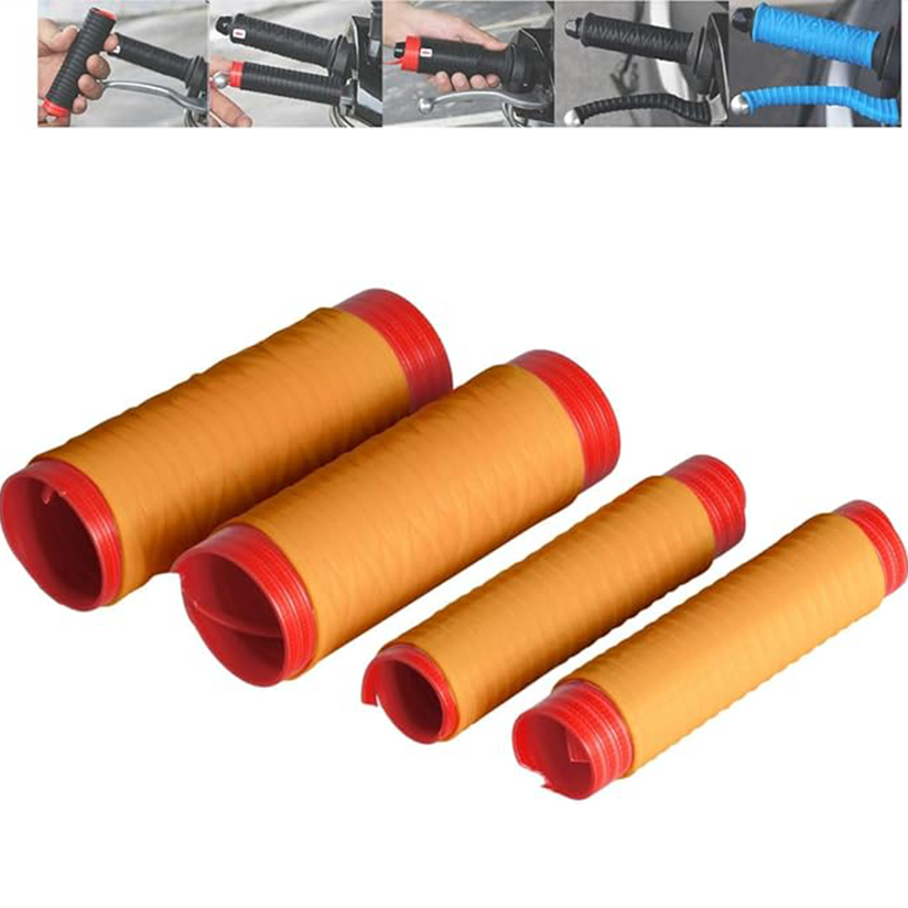 Universal silicone handlebar covers, brake levers, and grips