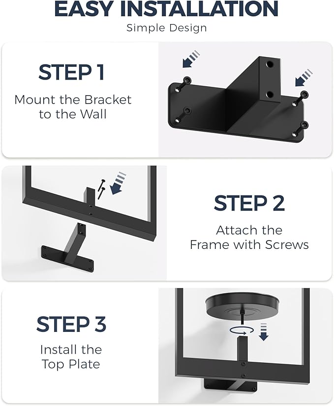 Modern Metal Wall-Mounted Plant Shelf | Indoor/Outdoor Vertical Garden Decor