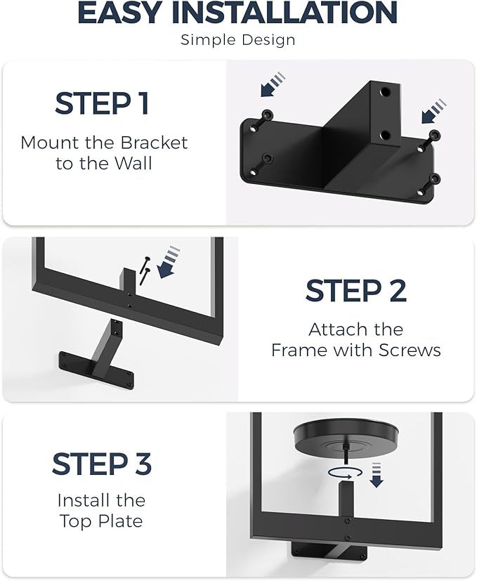 Modern Metal Wall-Mounted Plant Shelf | Indoor/Outdoor Vertical Garden Decor