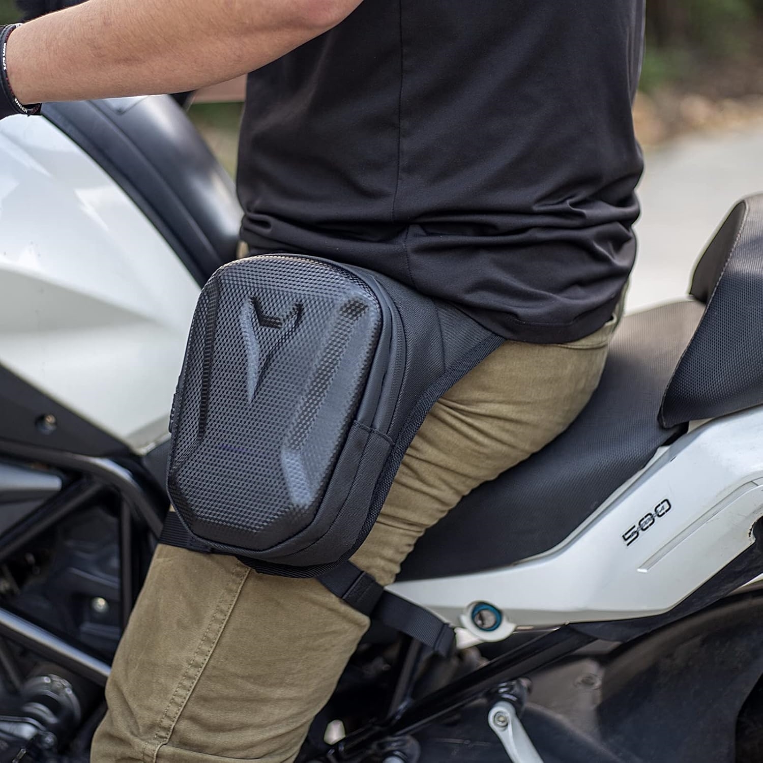 The All-Terrain Convertible Bag: Tactical Thigh & Waist Pack for Biking & Adventure