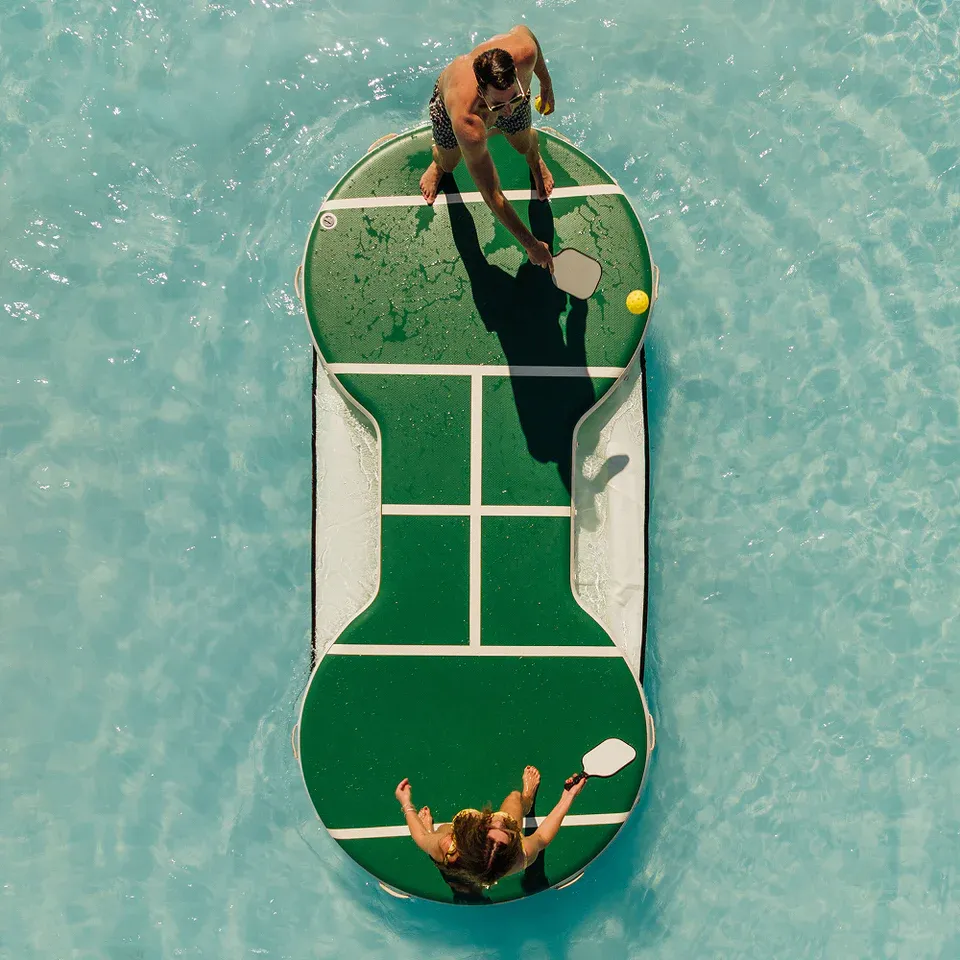 Inflatable Floating Pickleball Court – Water Sports Arena for Lakes & Rivers