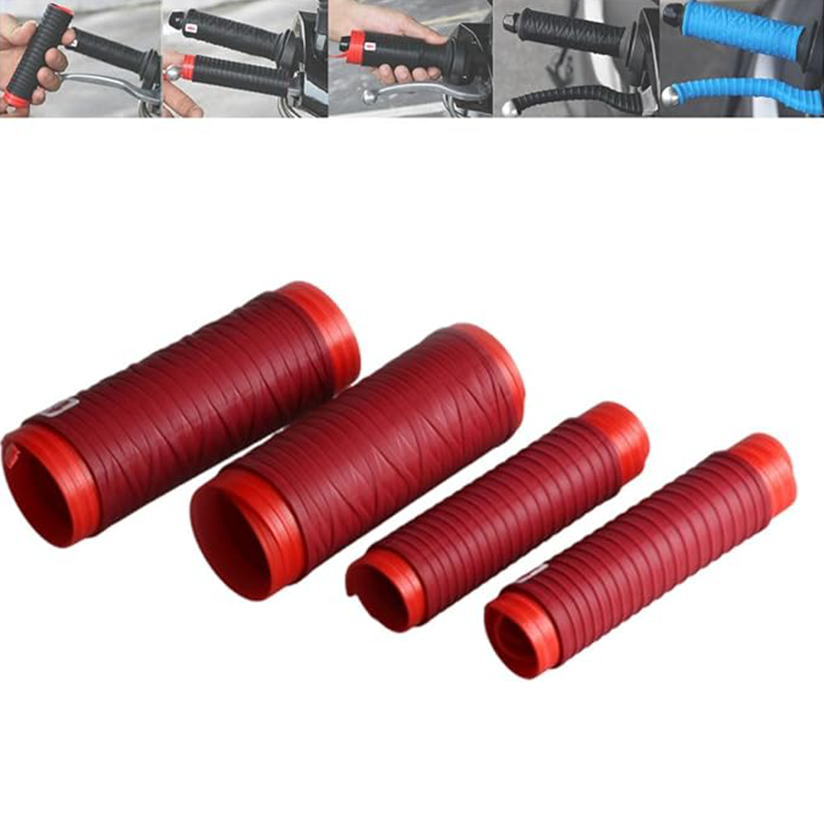 Universal silicone handlebar covers, brake levers, and grips