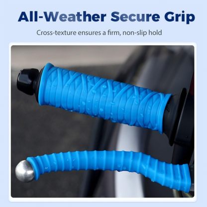 Universal silicone handlebar covers, brake levers, and grips