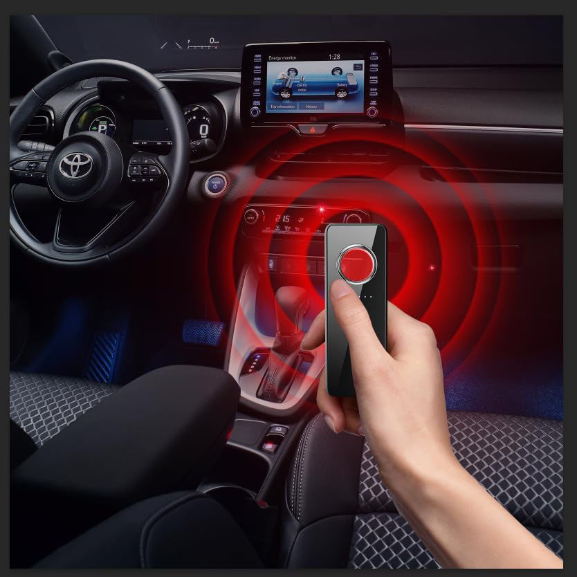 4-in-1 Hidden Camera Detector – GPS Tracker & Magnetic Field Sensor