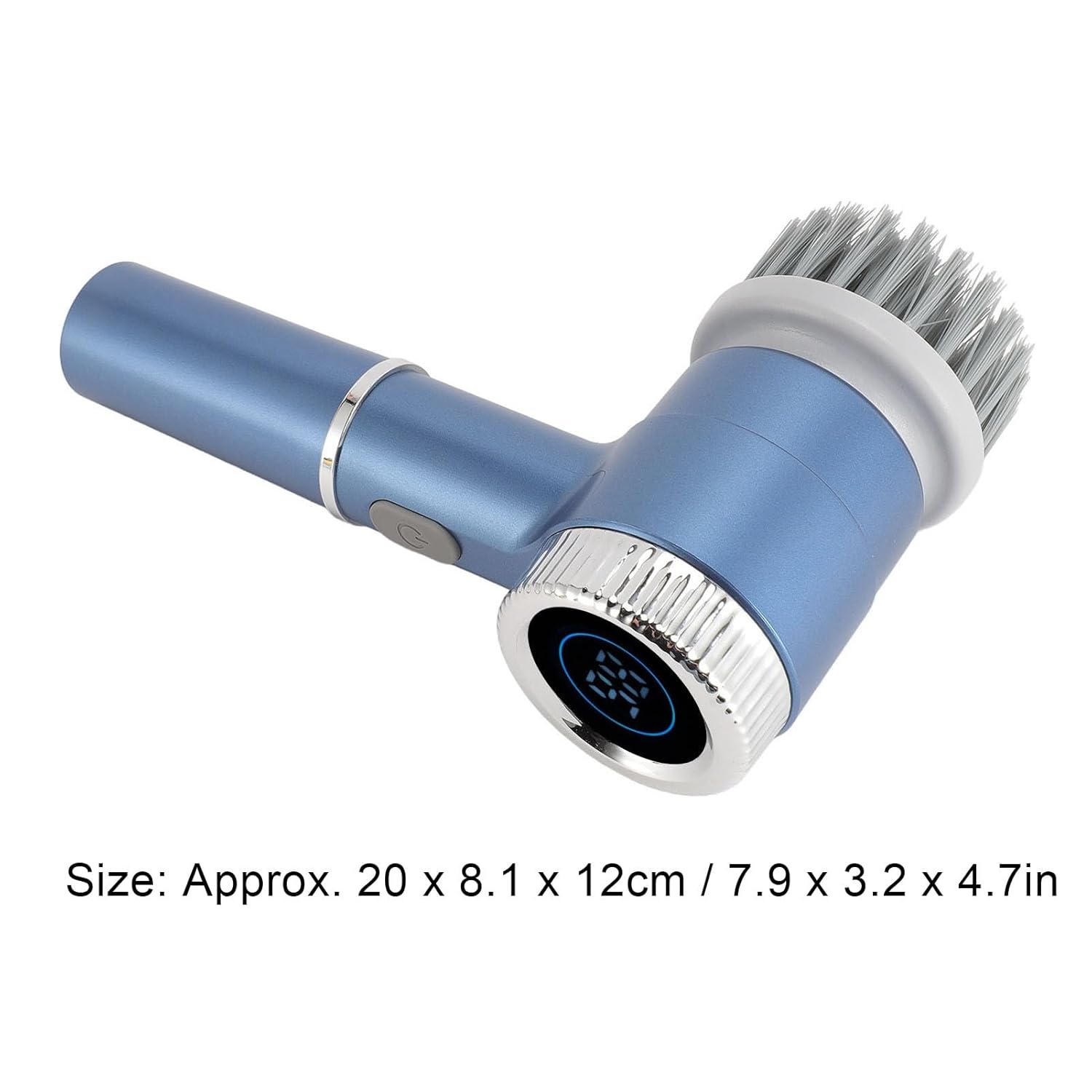 Electric rotating cleaning brush, handheld wireless, IPX7 waterproof