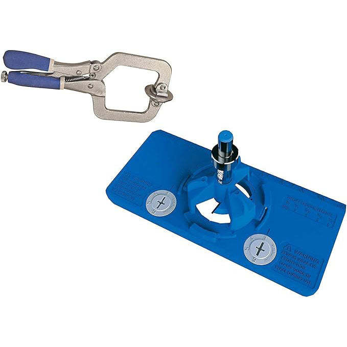 Concealed Hinge Jig – Cabinet Door Drill Guide for Precise Hinge & Hardware Installation