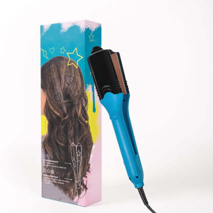3D Image Hair Imprinting Iron & Hair Straightener – Multi-Plate Styling Tool