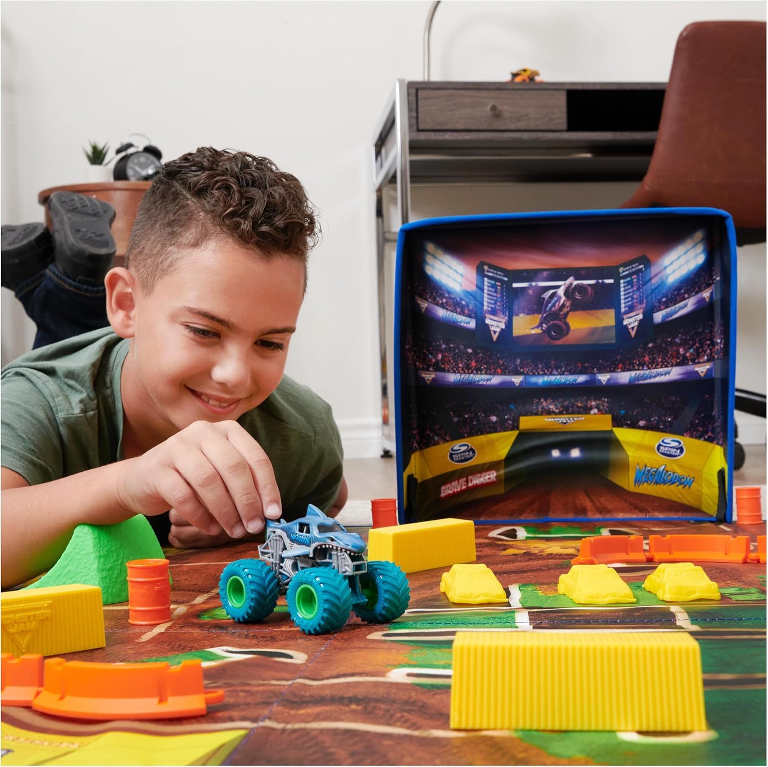 Ultimate Stunt Arena Playmat & Storage Set