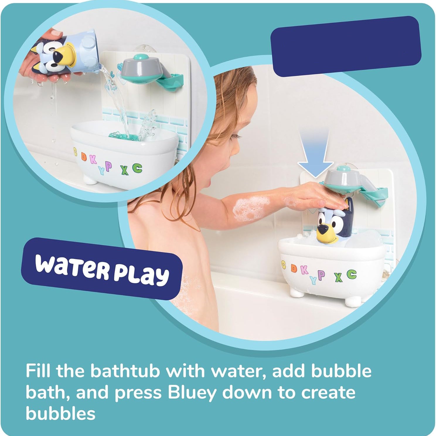 Shower & Scrub Bluey – Create Your Own Bubbles
