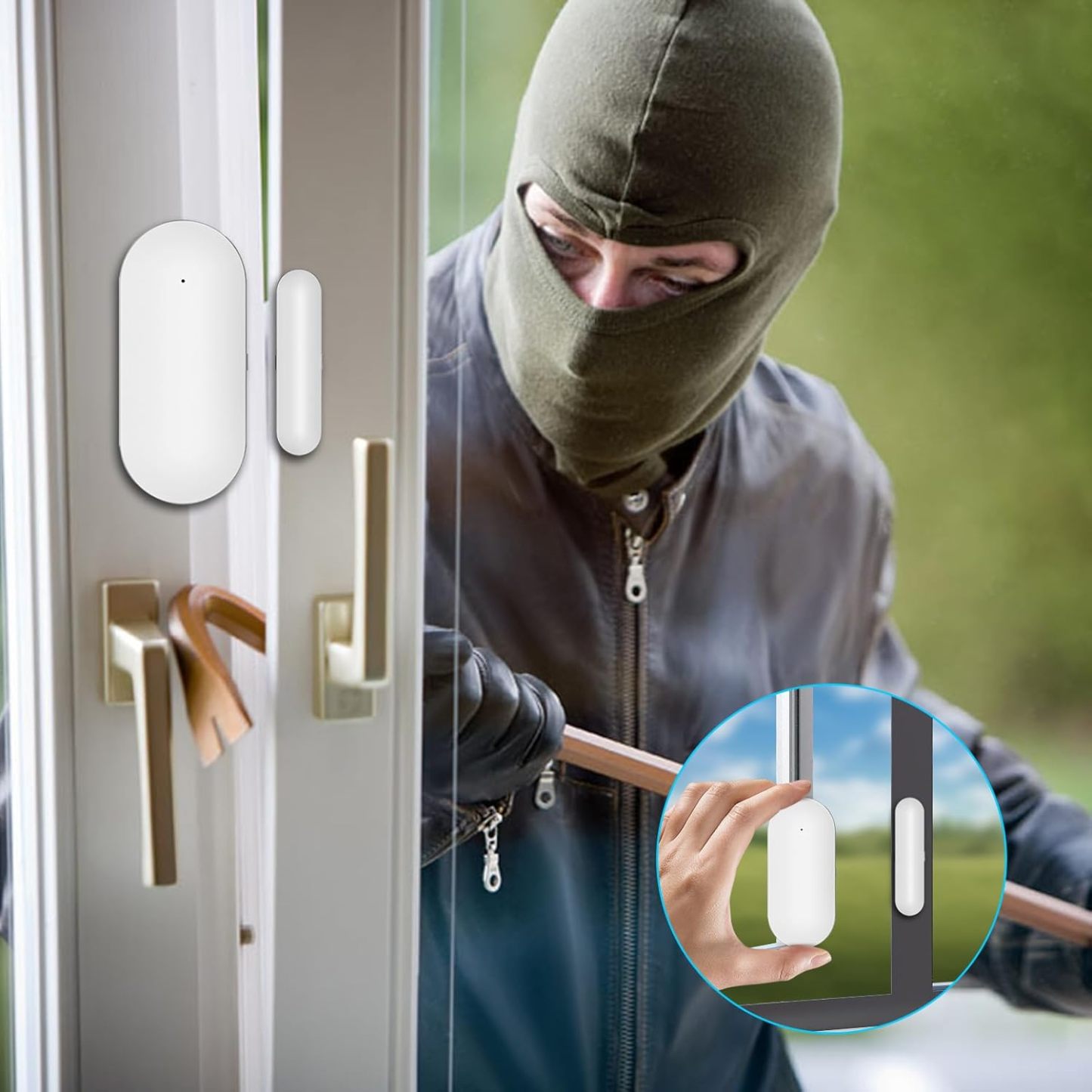 Wireless Door/Window Sensor | Home Security Alarm Smart Sensor