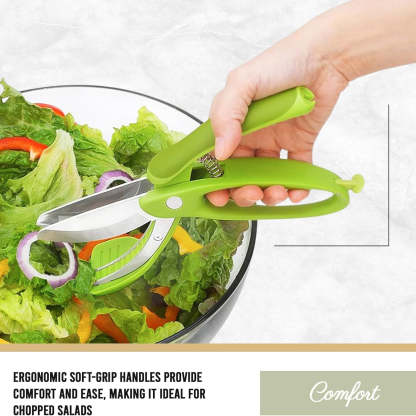 Toss and Chop Salad Tongs