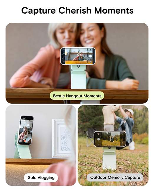 3-in-1 phone stand with magnetic wallet, supports NFC