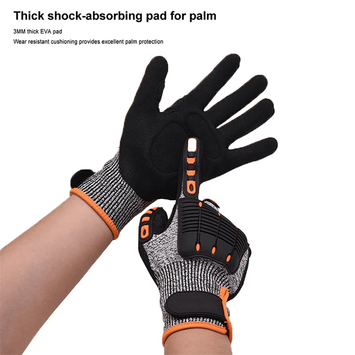 machine protective gloves