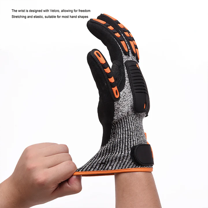 machine protective gloves