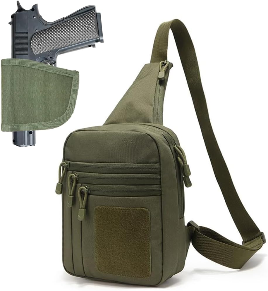 Concealed Carry Shoulder Sling Bag