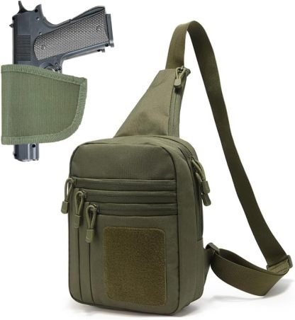 Concealed Carry Shoulder Sling Bag