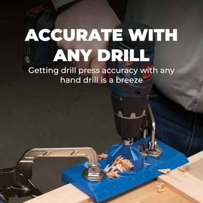 Concealed Hinge Jig – Cabinet Door Drill Guide for Precise Hinge & Hardware Installation