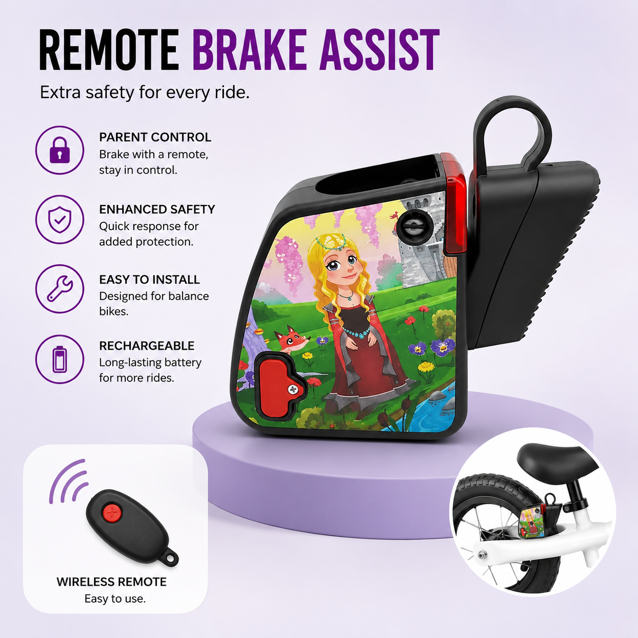 Electric Remote-Controlled Brake Assist System