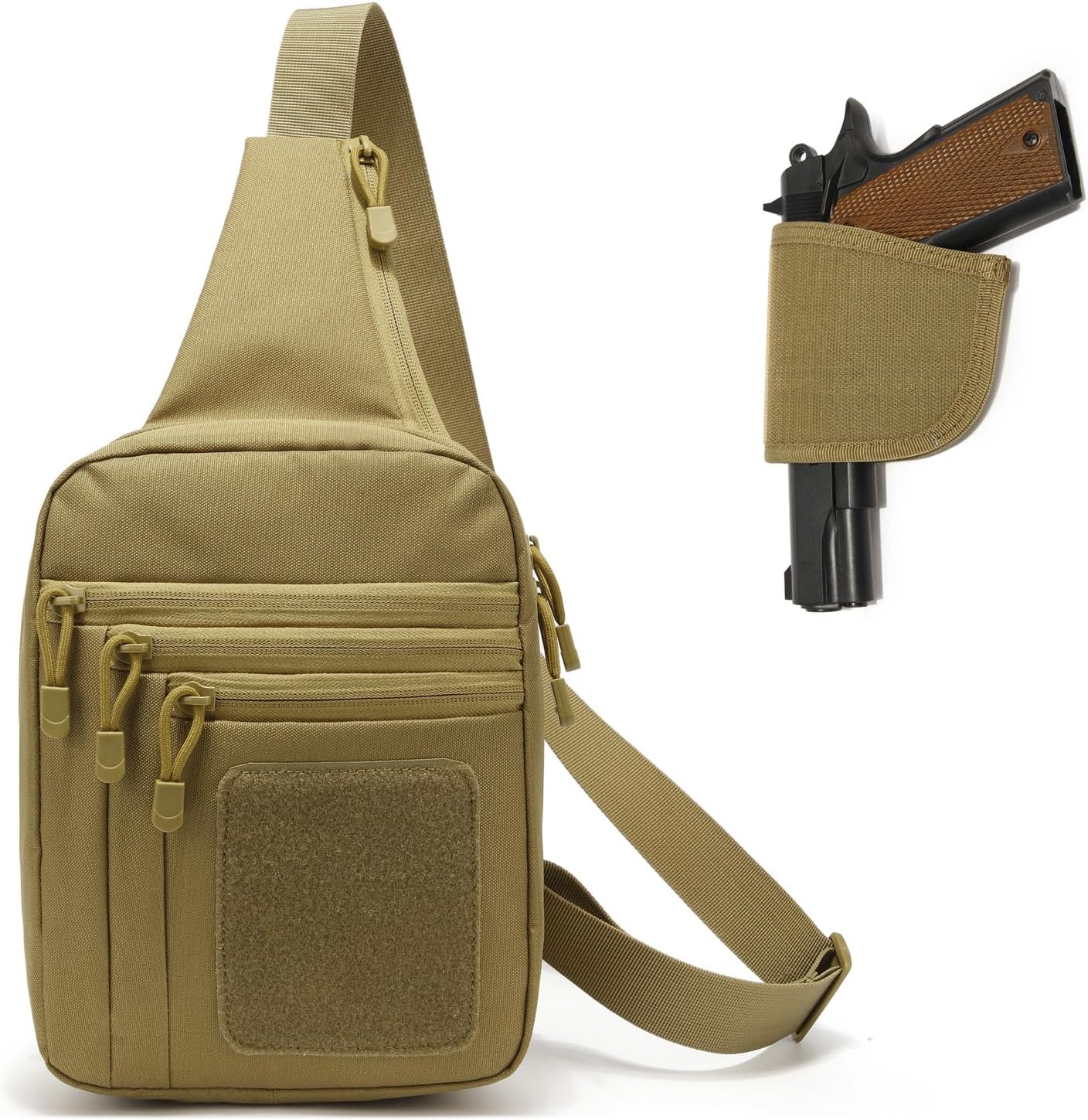 Concealed Carry Shoulder Sling Bag
