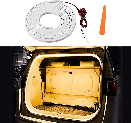 Wireless Trunk Ambient Light Strip – Automatic Motion-Sensor Cargo Lighting