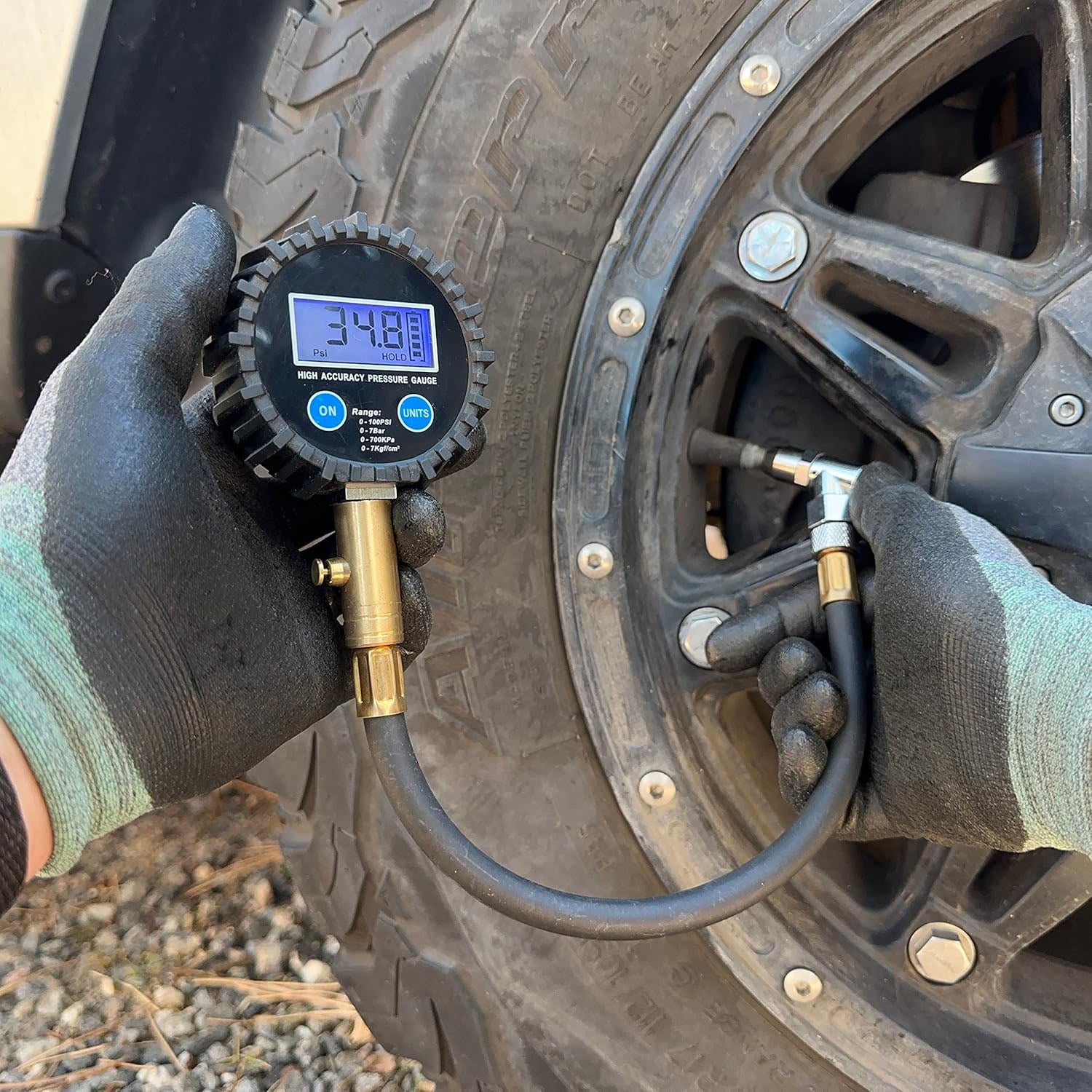 Digital Tire Pressure Gauge – Professional Accuracy for Reliable Readings