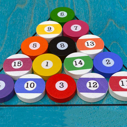 Rotating Flick Board Game – Snooker Pool Tabletop Challenge