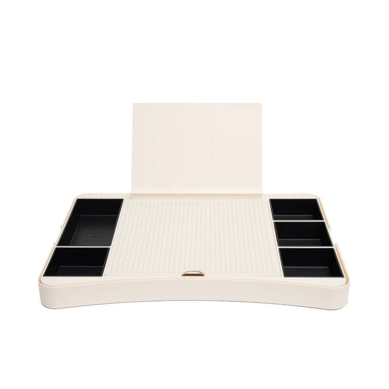 Portable Brick Building Desk – Creative Lap Desk for Bricks & Blocks
