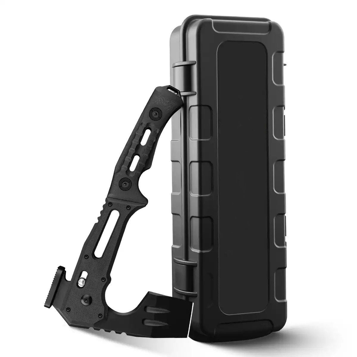 Folding Axe | Full Length 9.25 inches | DC53 Blade | Black G10 Handle