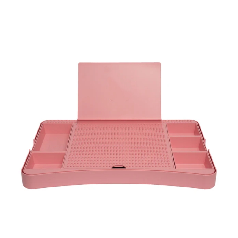 Portable Brick Building Desk – Creative Lap Desk for Bricks & Blocks