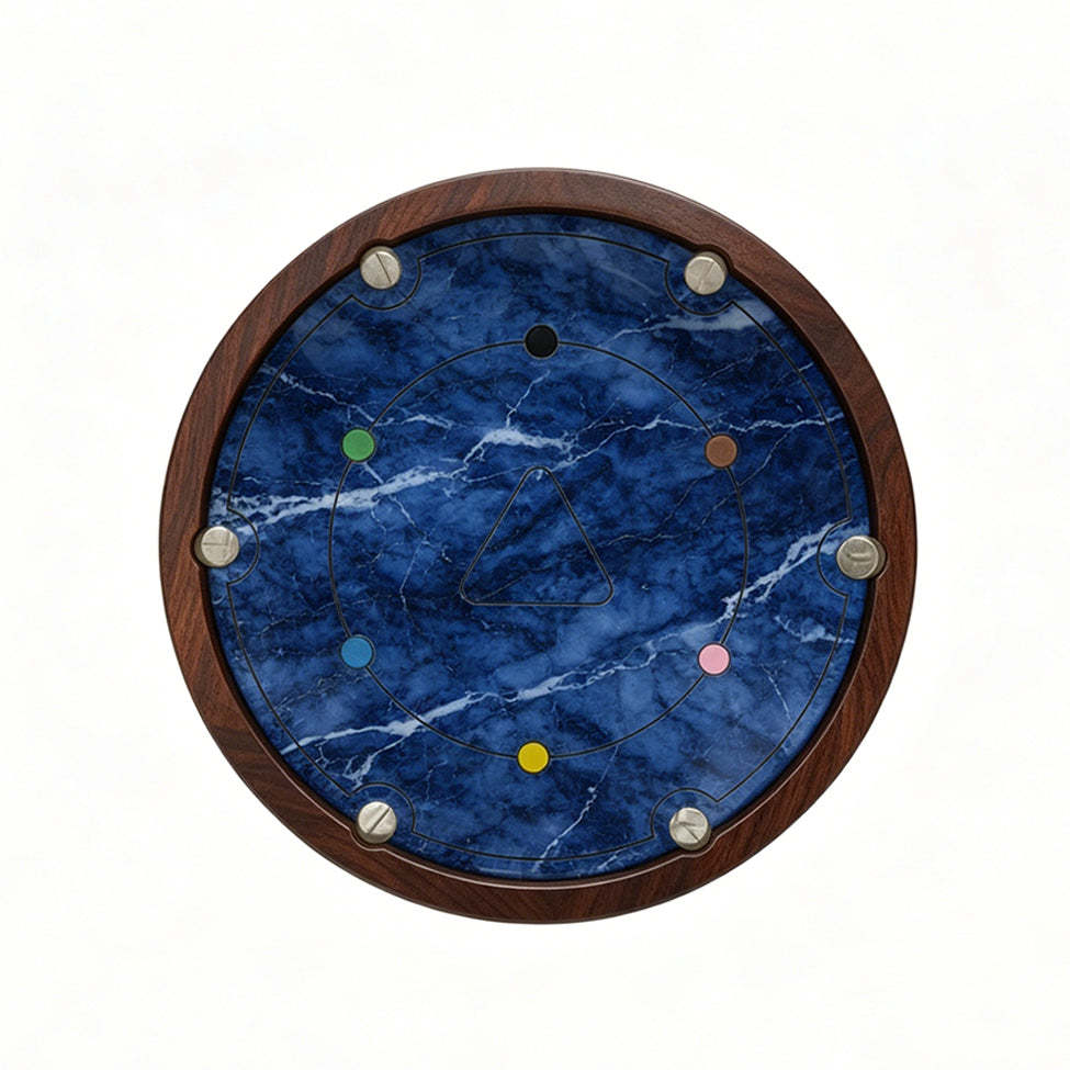 Rotating Flick Board Game – Snooker Pool Tabletop Challenge