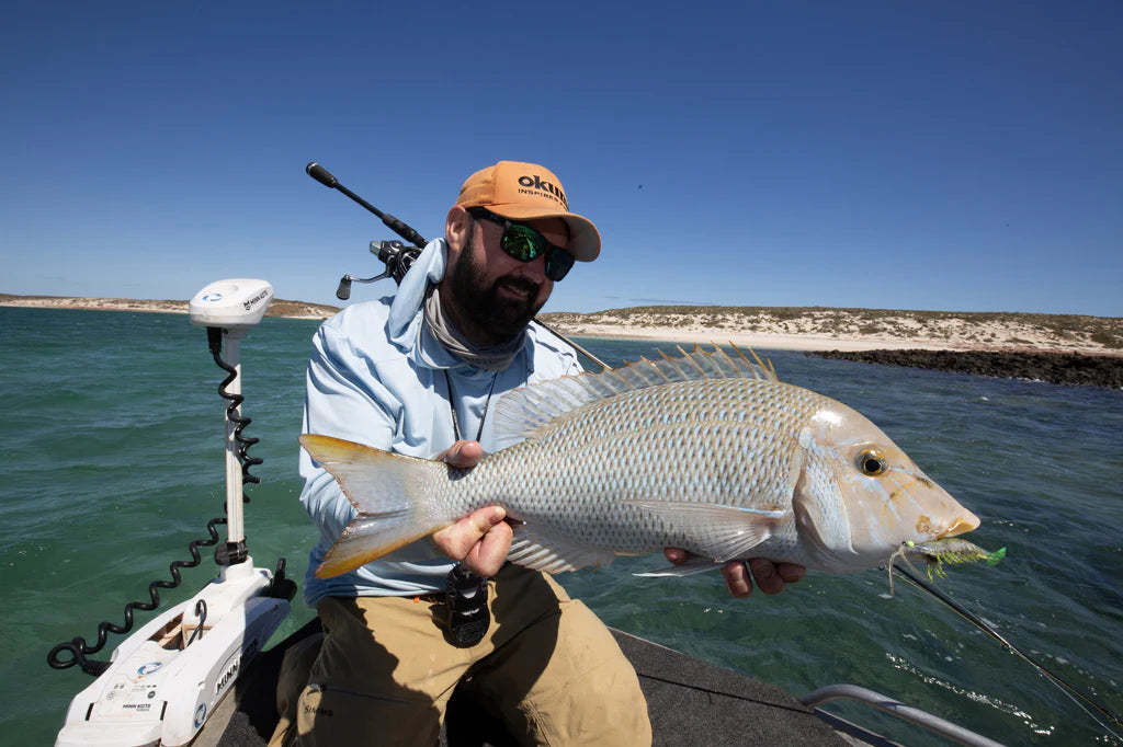 Simulated shrimp-shaped fish bait