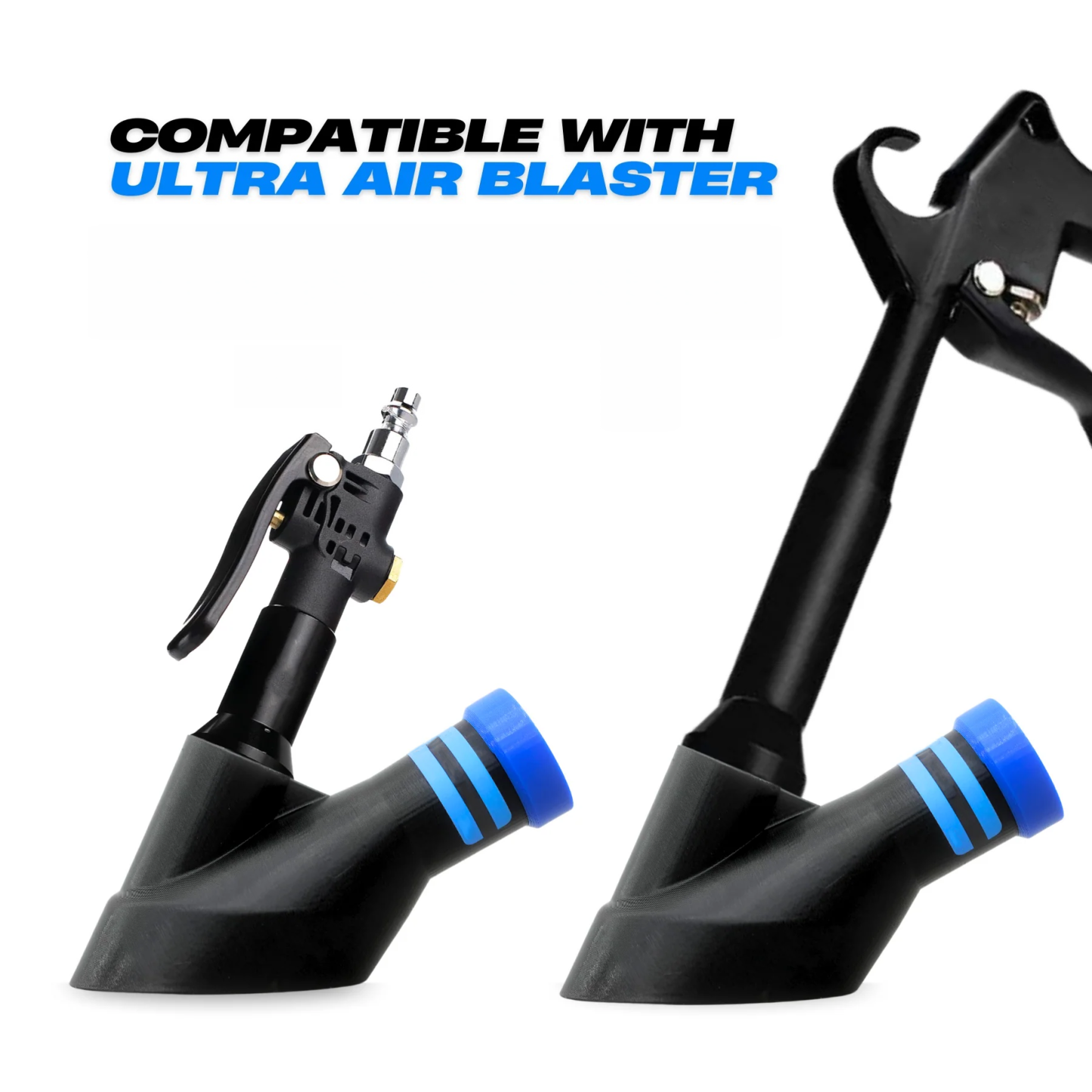 Dual Function Pneumatic + Vacuum Tool – Car Interior Cleaning Attachment