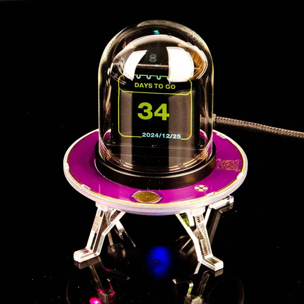 Smart Desktop Clock | Multifunctional Weather Station, Accurate Timekeeping