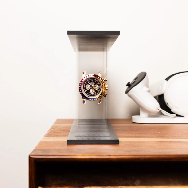 3D Deconstructed Mechanical Watch Art | Handcrafted Display in Acrylic Case