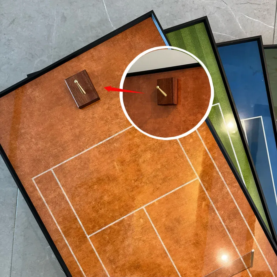 Open Tournament-Themed Wall-Mounted Tennis Racket Display Frame – Collect & Showcase Your Racket
