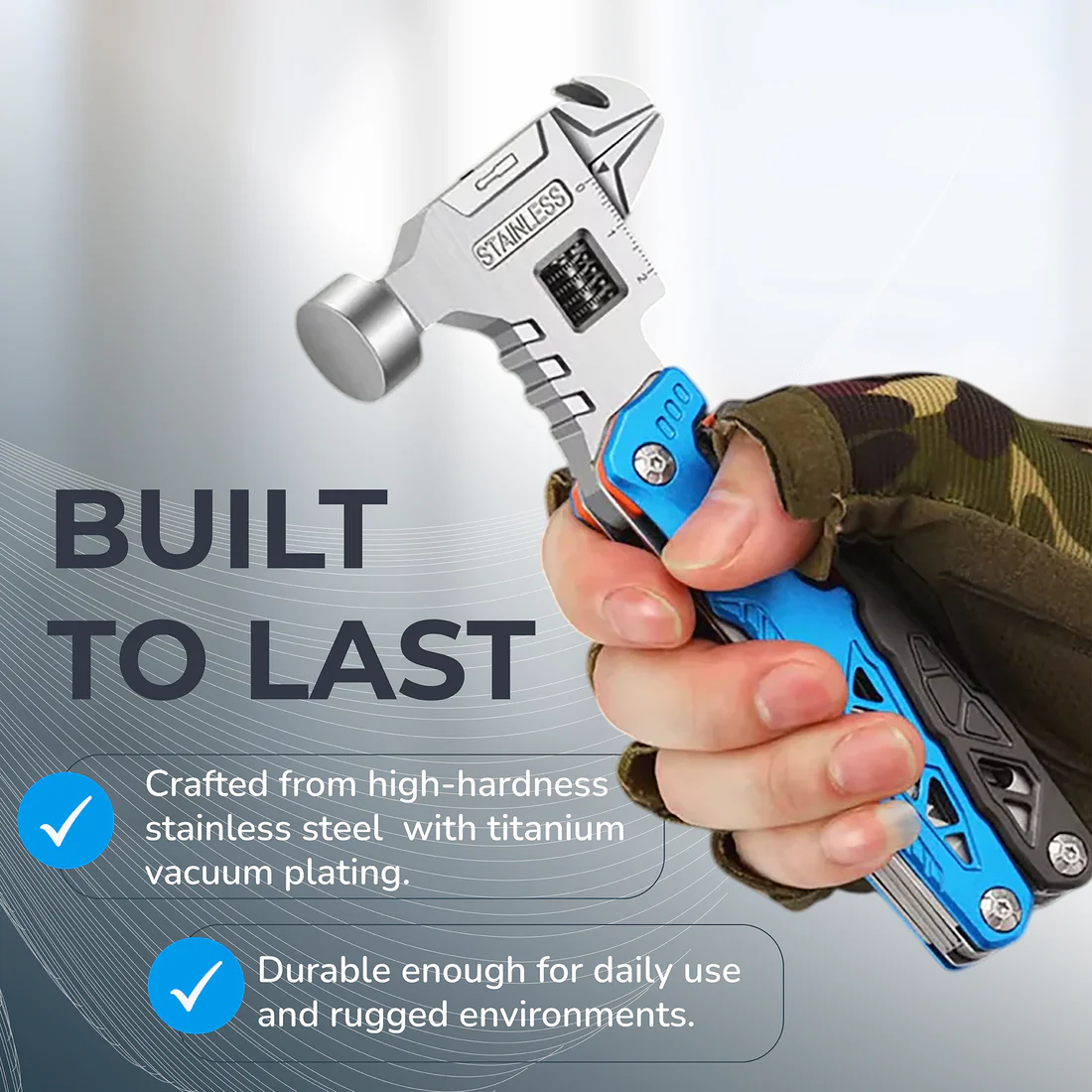 18-in-1 Multifunctional Wrench Hammer
