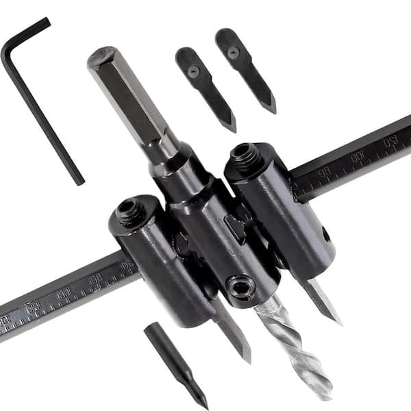 Adjustable Hole Saw – Heavy Duty Circle Cutter for Wood & Drywall