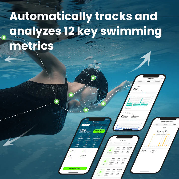 Smart Swim Goggles – Real-Time Lap & Distance Tracking