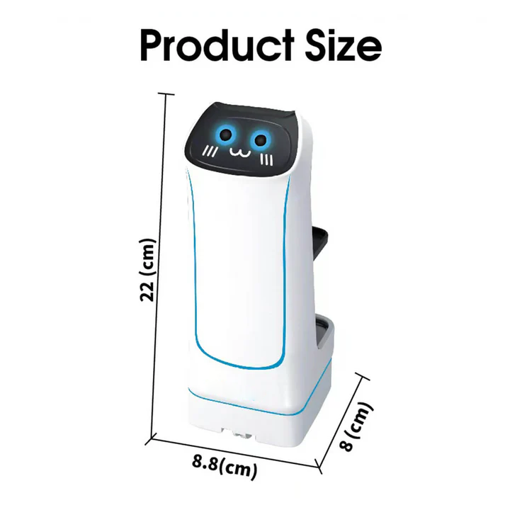Remote-Controlled Delivery Robot with LED Lights and Navigation