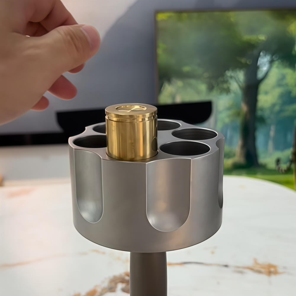 Revolver-Style Adjustable Dumbbell– Instantly Switch Weights for Smarter Strength Training
