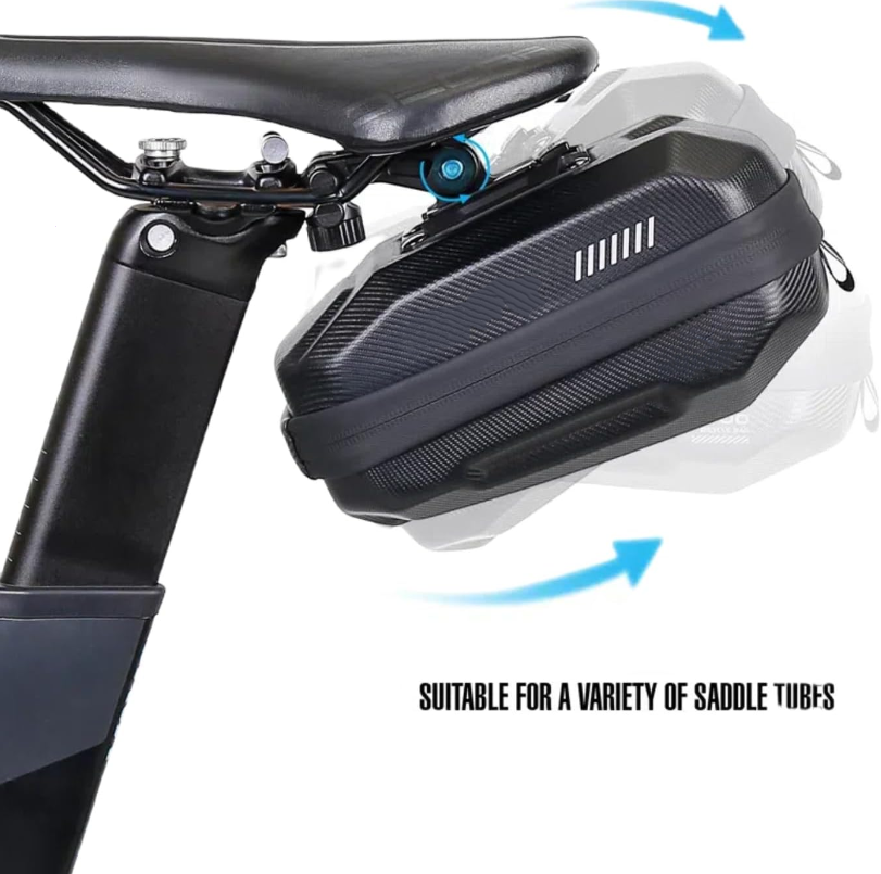 Waterproof Hard Shell Bike Saddle Bag