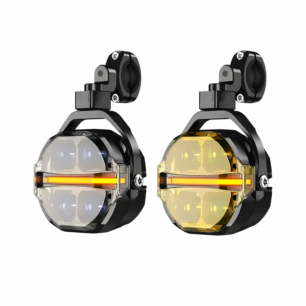 ⚡ 180W Dual-Beam LED Motorcycle Driving Light