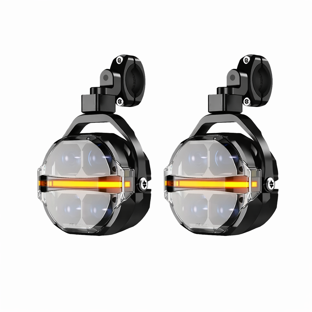 ⚡ 180W Dual-Beam LED Motorcycle Driving Light