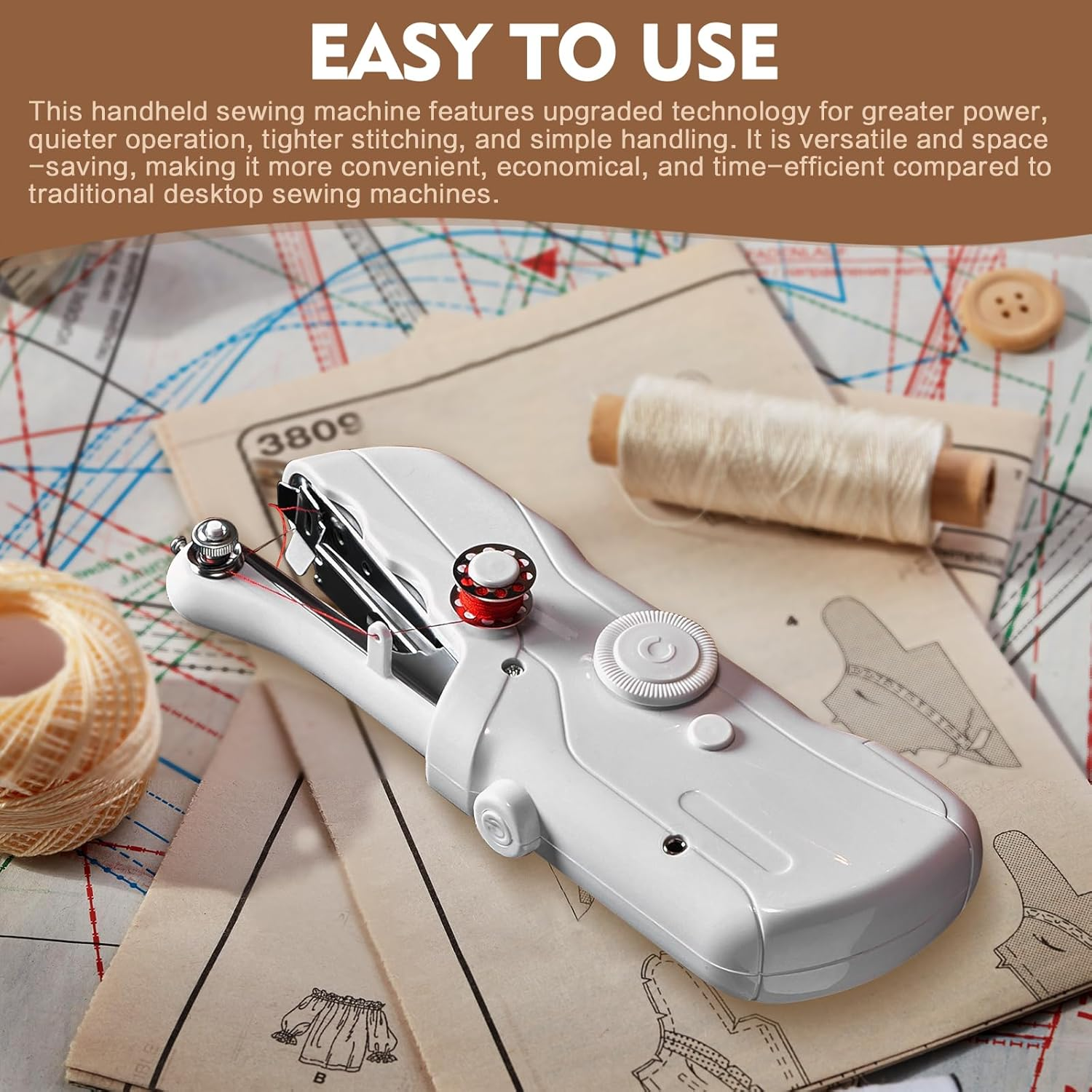 Portable Mini Home Sewing Machine